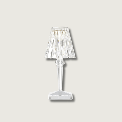 SparkLicht - Lampe de table moderne avec LED et effet glamour