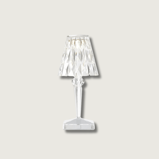 SparkLicht - Lampe de table moderne avec LED et effet glamour
