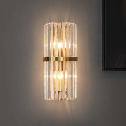 RoyalShine - Applique murale en or intemporel avec lumière chaude