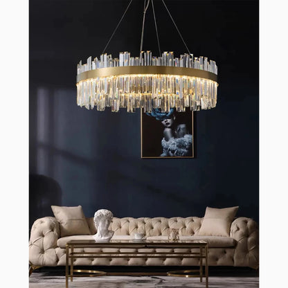 VetroGlow - Moderne glas trommelysependel