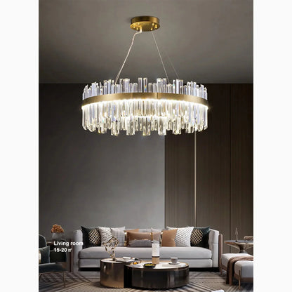 VetroGlow - Moderne glas trommelysependel