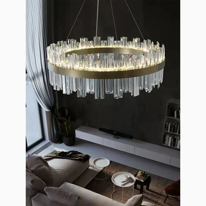 VetroGlow - Moderne glas trommelysependel