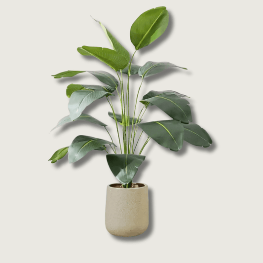 BananaLeaf - Plante artificielle style bananier