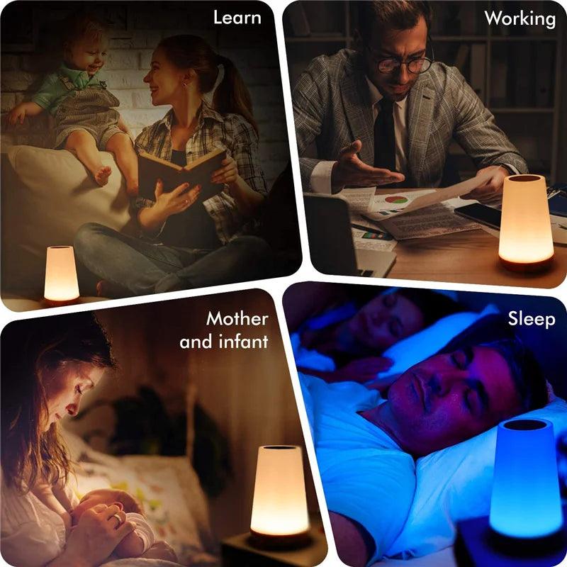 ColorFlow - Genopladelig natlampe med spektrum