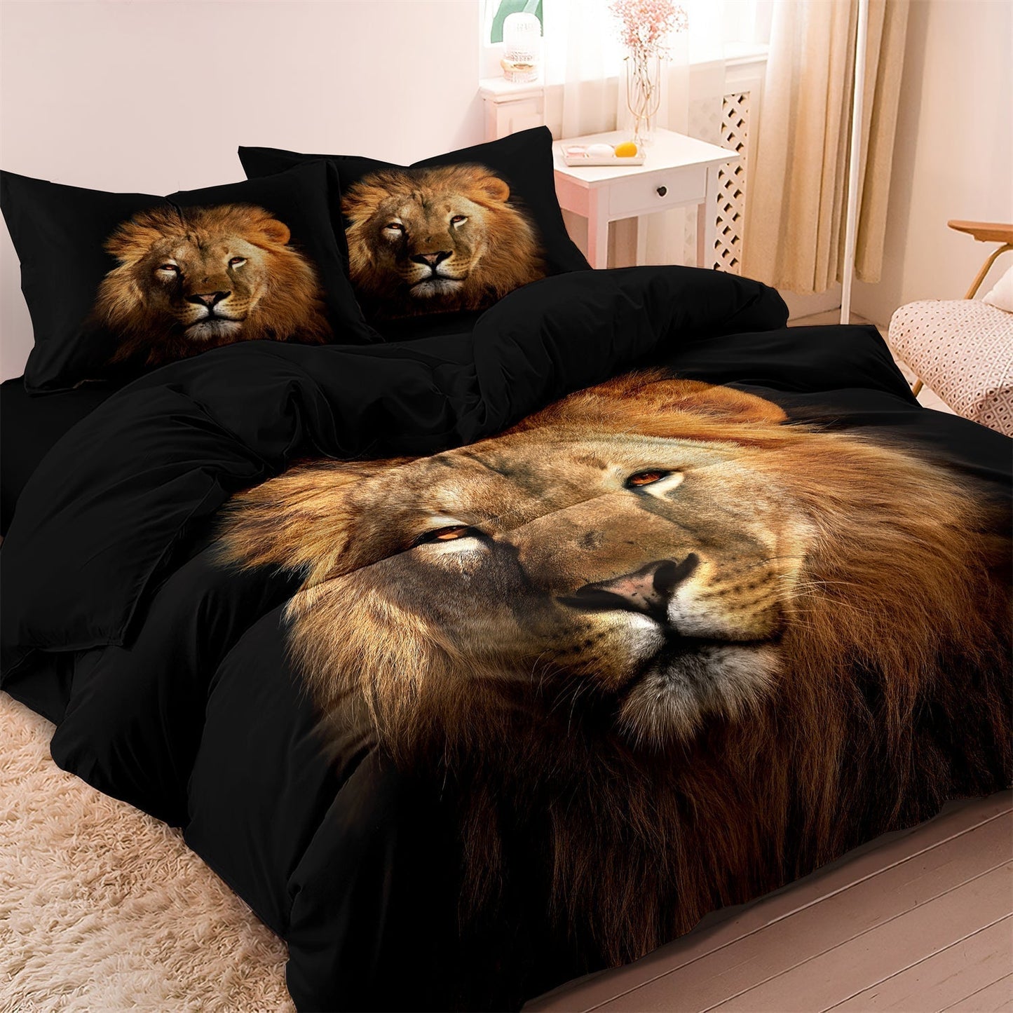 LionDreams - Lion Print Bedding Set