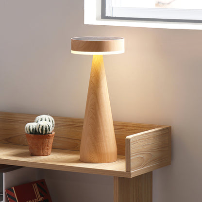 LighthouseLuxe - Bordlampe med genopladelig funktion og havinspiration