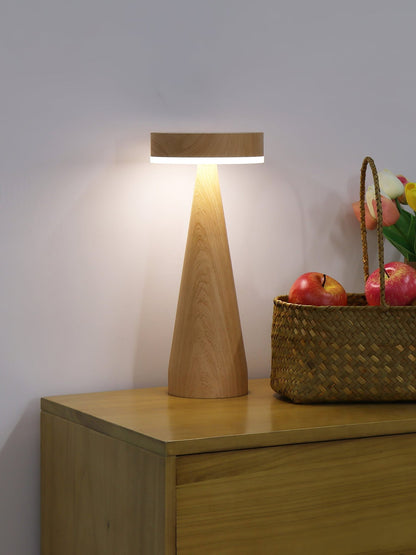 LighthouseLuxe - Bordlampe med genopladelig funktion og havinspiration