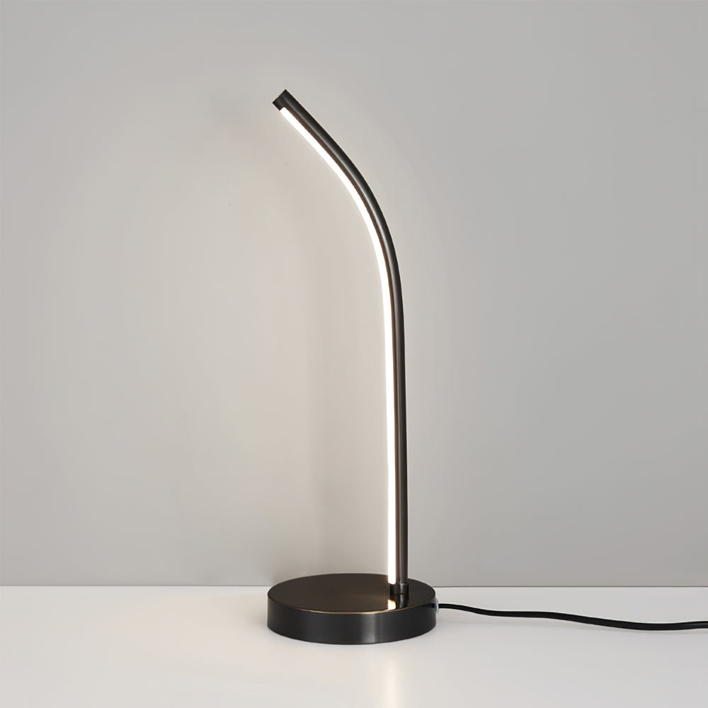 LinearGlow – Minimalistisk bordlampe med dæmpbar LED
