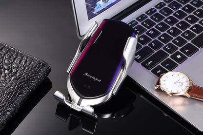 Support de téléphone à serrage automatique