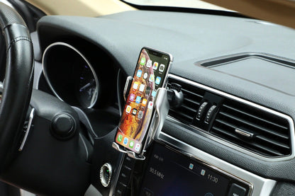 Support de téléphone à serrage automatique
