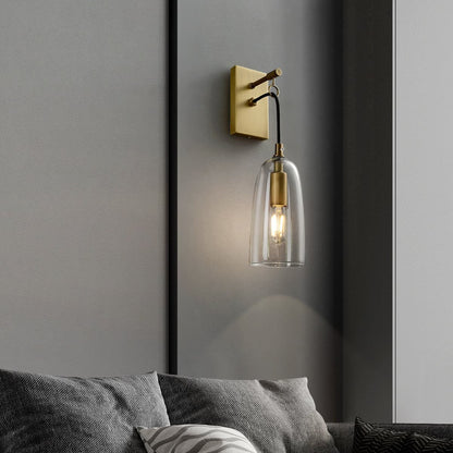 NovaBeam - Verfeinerte Wandleuchte in Gold
