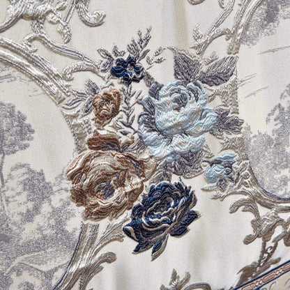 Jacquard Elegance - Orientalisk Bomuld-Silke Sengetøj