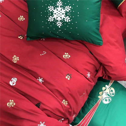 WinterMagic - Parure de housse de couette en coton égyptien