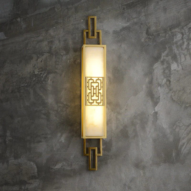 LuxCopper - Wall Lamp in Chinese Style