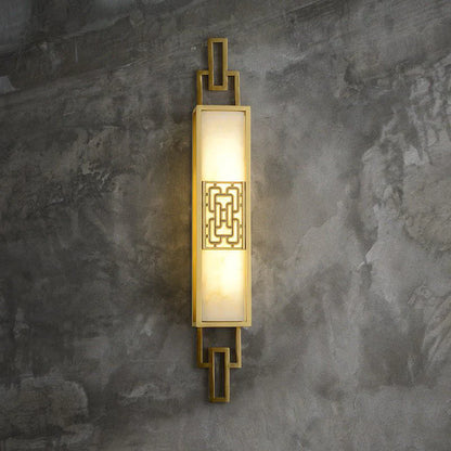 LuxCopper - Wall Lamp in Chinese Style