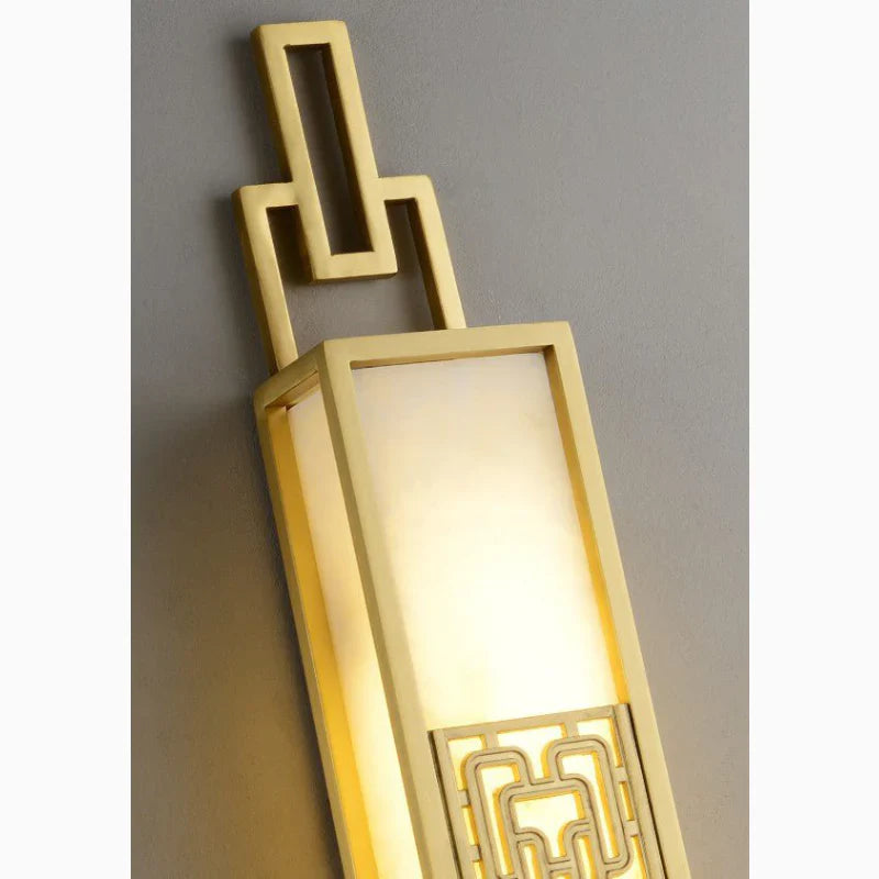 LuxCopper - Wall Lamp in Chinese Style