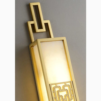 LuxCopper - Wall Lamp in Chinese Style