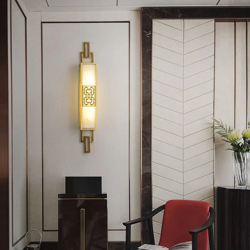 LuxCopper - Wall Lamp in Chinese Style