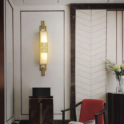 LuxCopper - Wall Lamp in Chinese Style