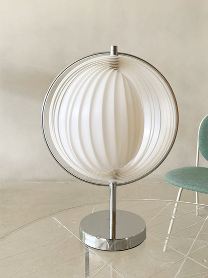 LunaGlow - Rotatable Table Lamp in Chrome