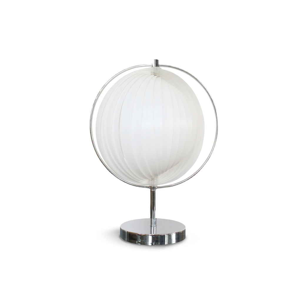 LunaGlow - Rotatable Table Lamp in Chrome