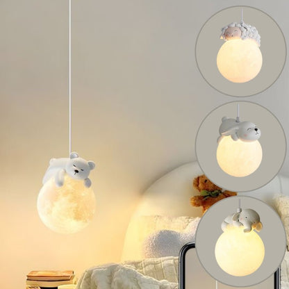 LunaBuddy - Cute Animal-Shaped Moon Lamp