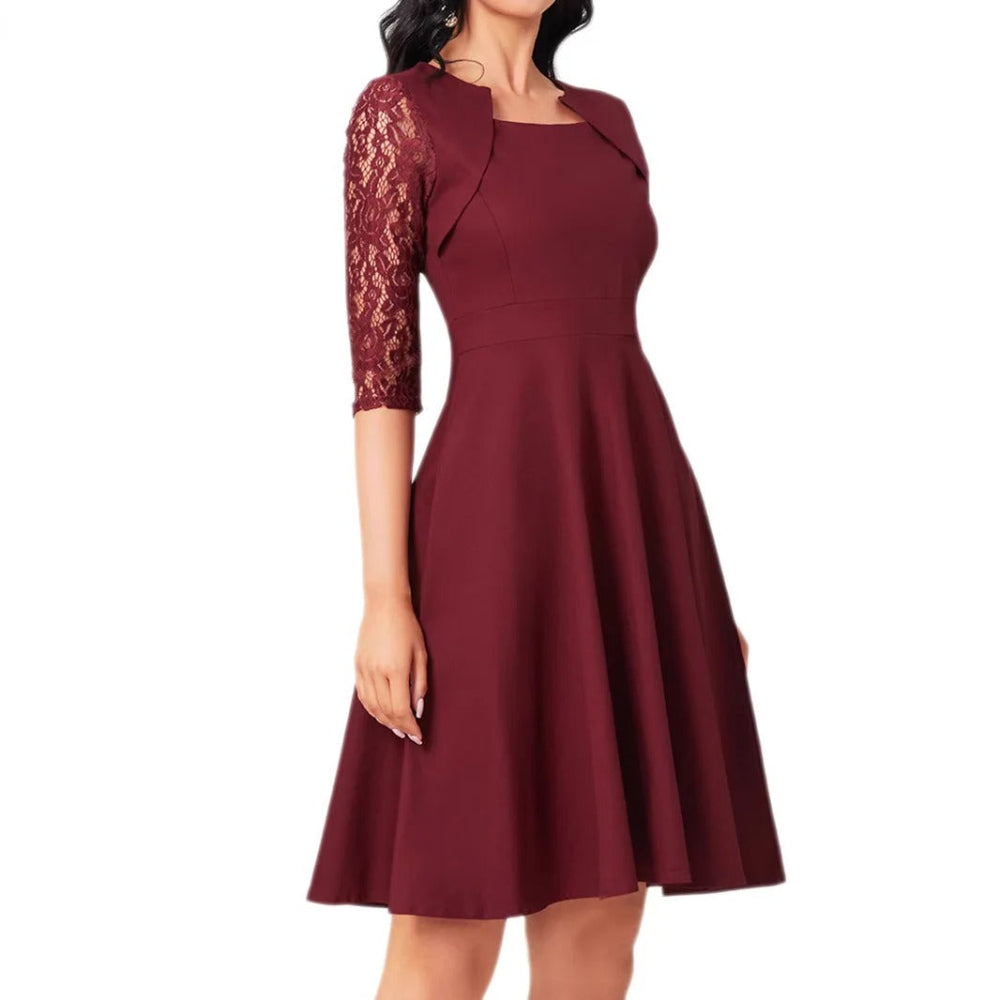 Aletta – Elegant maxi-kjole med blomsterprint