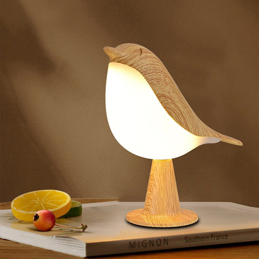 Lampe au design minimaliste d'oiseau