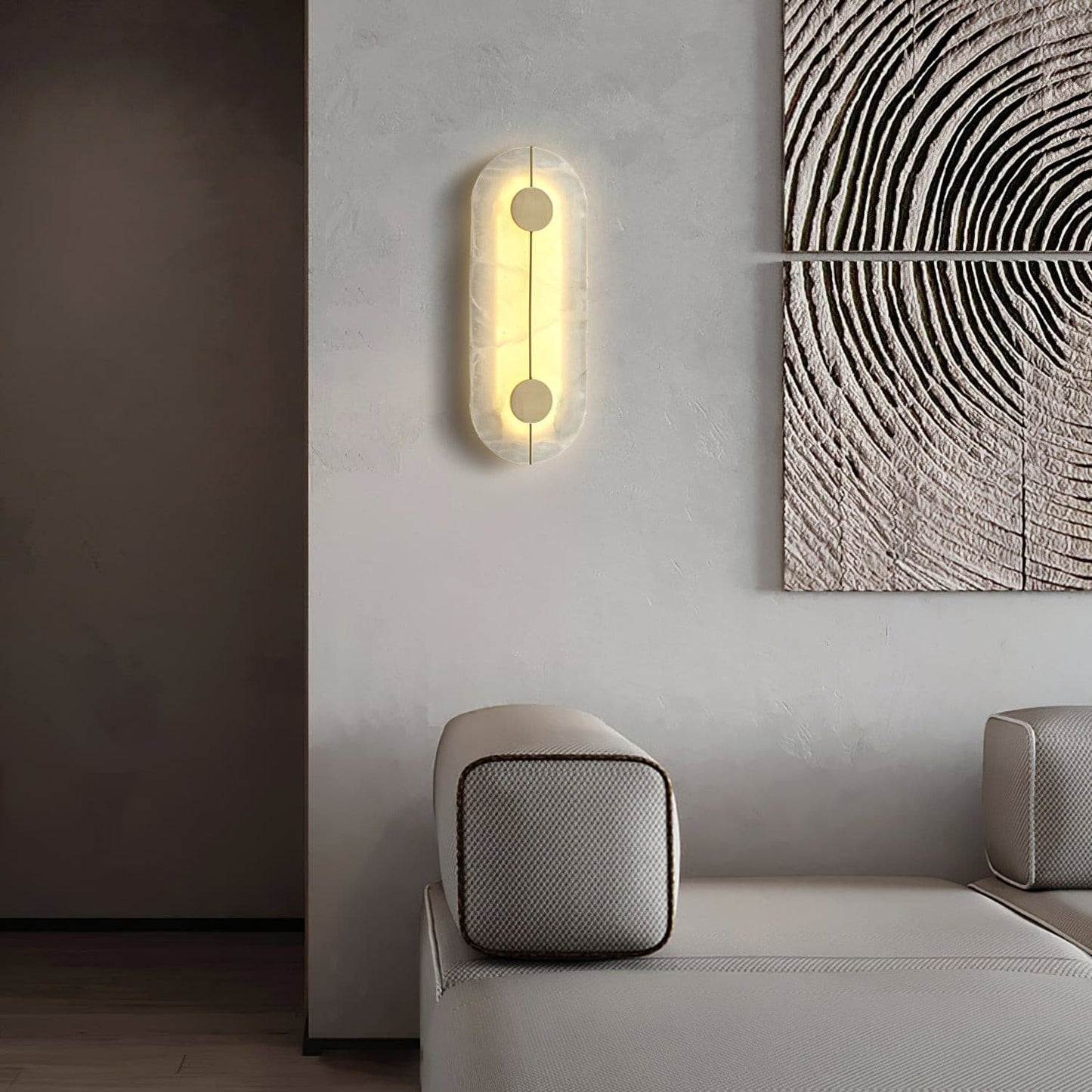 EleganceStone - Væglampe i Art Deco-stil