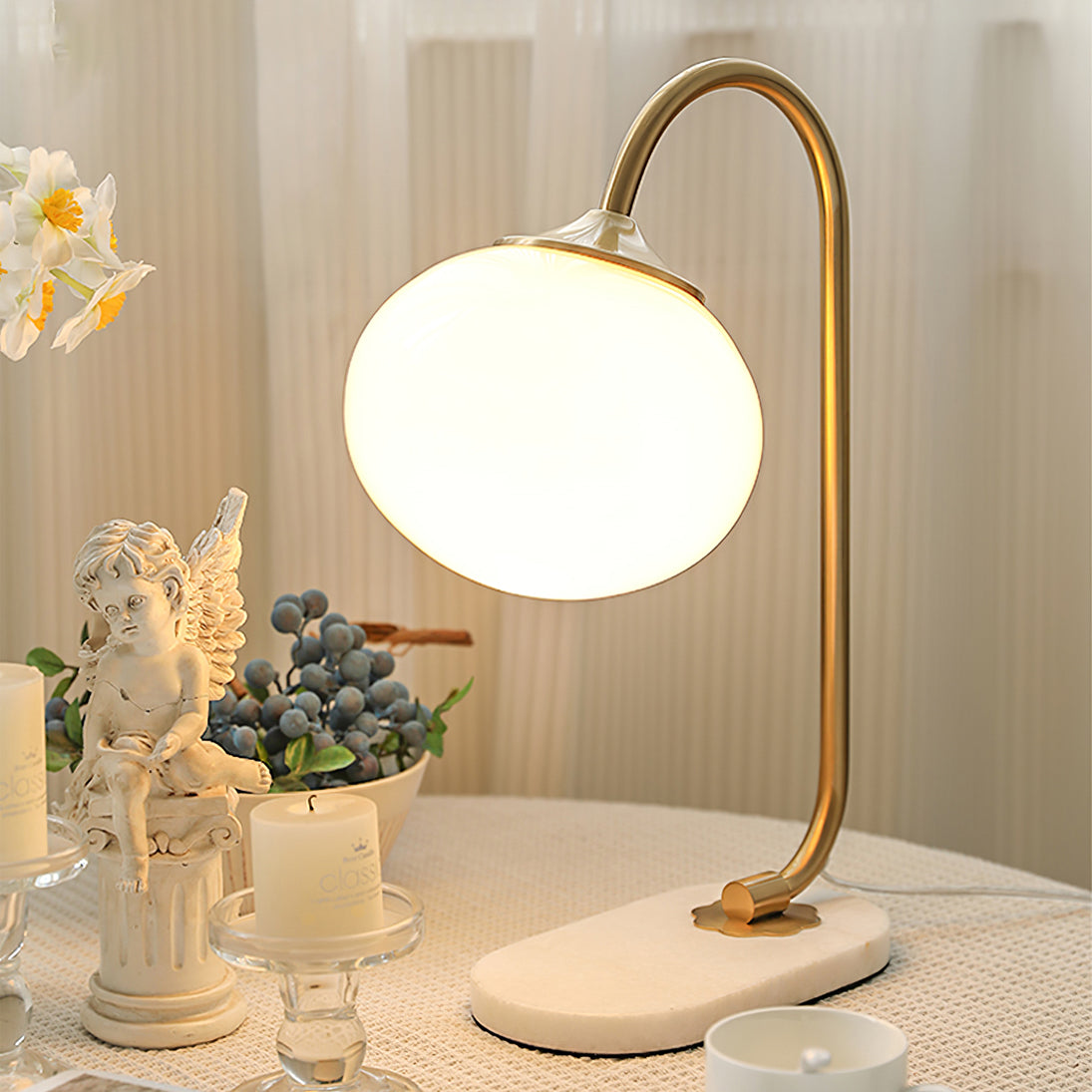 CandyGlow - Legesyg bordlampe med inspiration fra skumfiduser