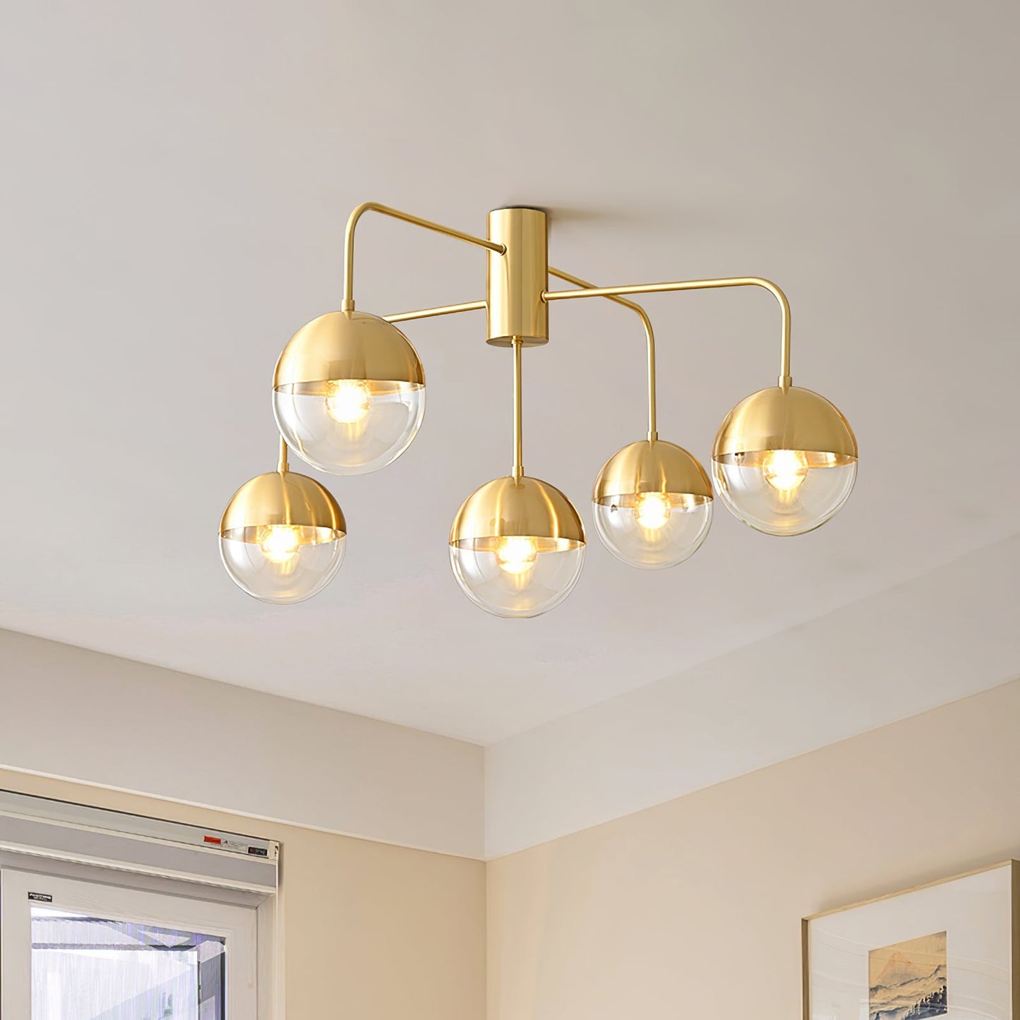 BrassShine - Luxe Deckenlampe