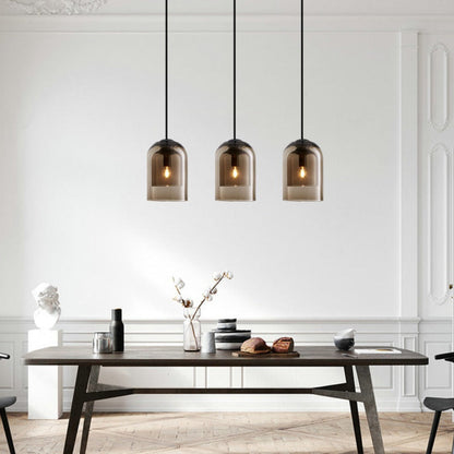 CrystalLume - Stylish Glass Ceiling Light