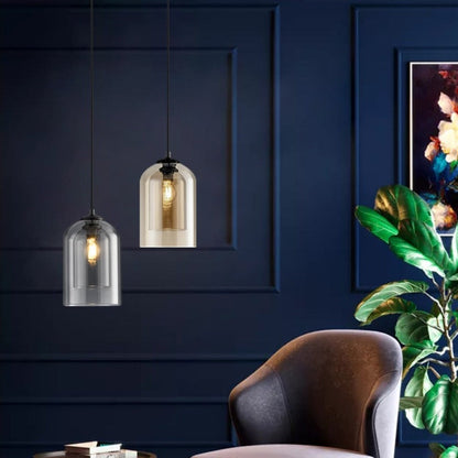 CrystalLume - Stylish Glass Ceiling Light