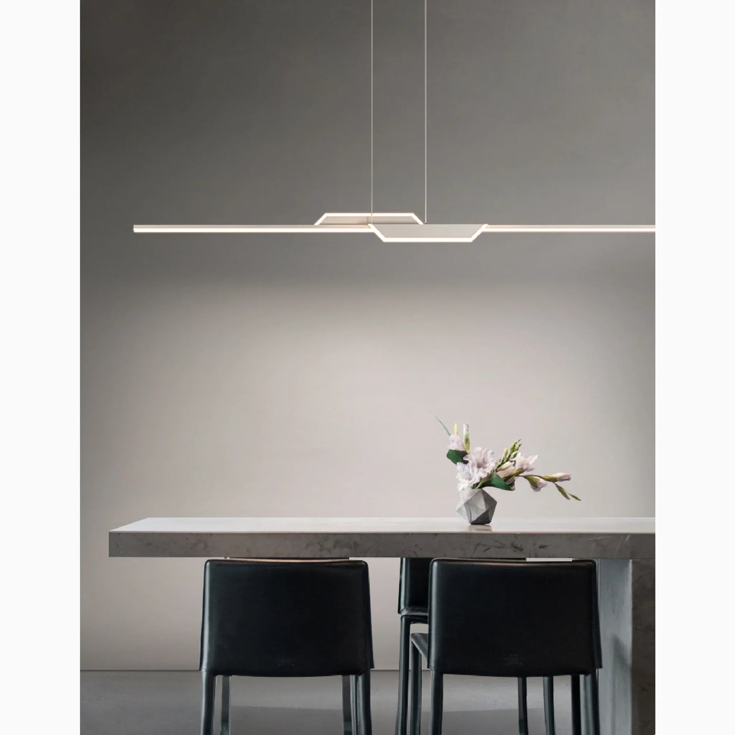 MinimalGlow - Lustre de style minimaliste pour salon