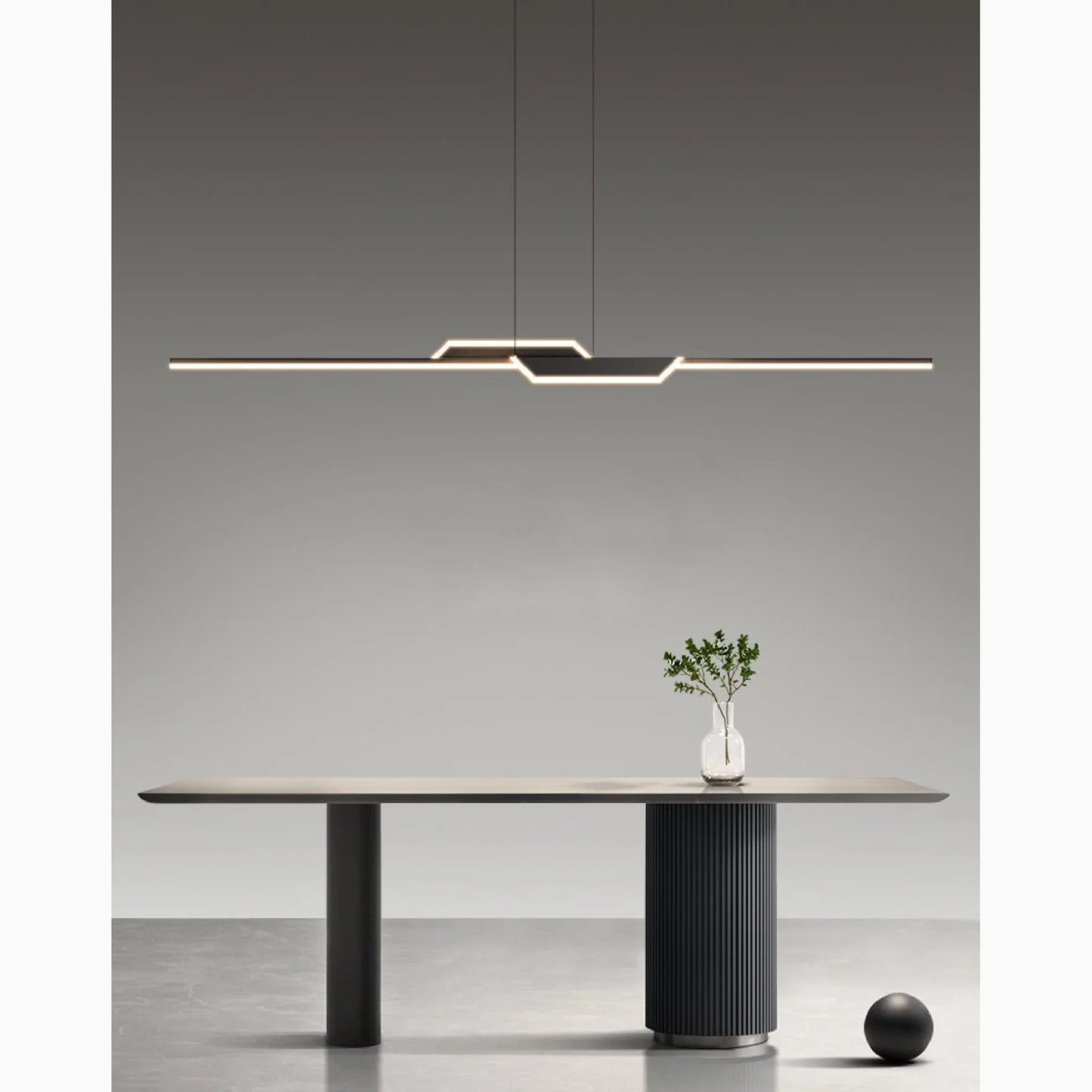 MinimalGlow - Lustre de style minimaliste pour salon