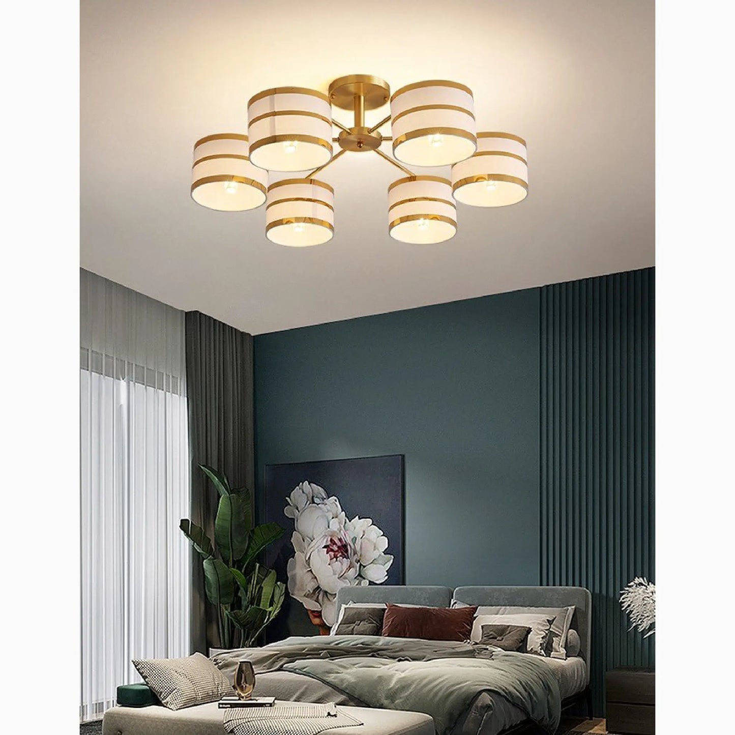 LichtAura - Sleek LED Ceiling Light