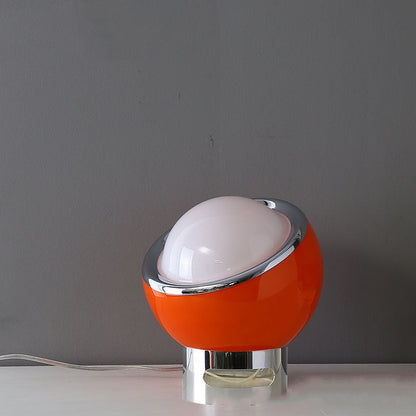 Lampe de table à abat-jour en verre unique