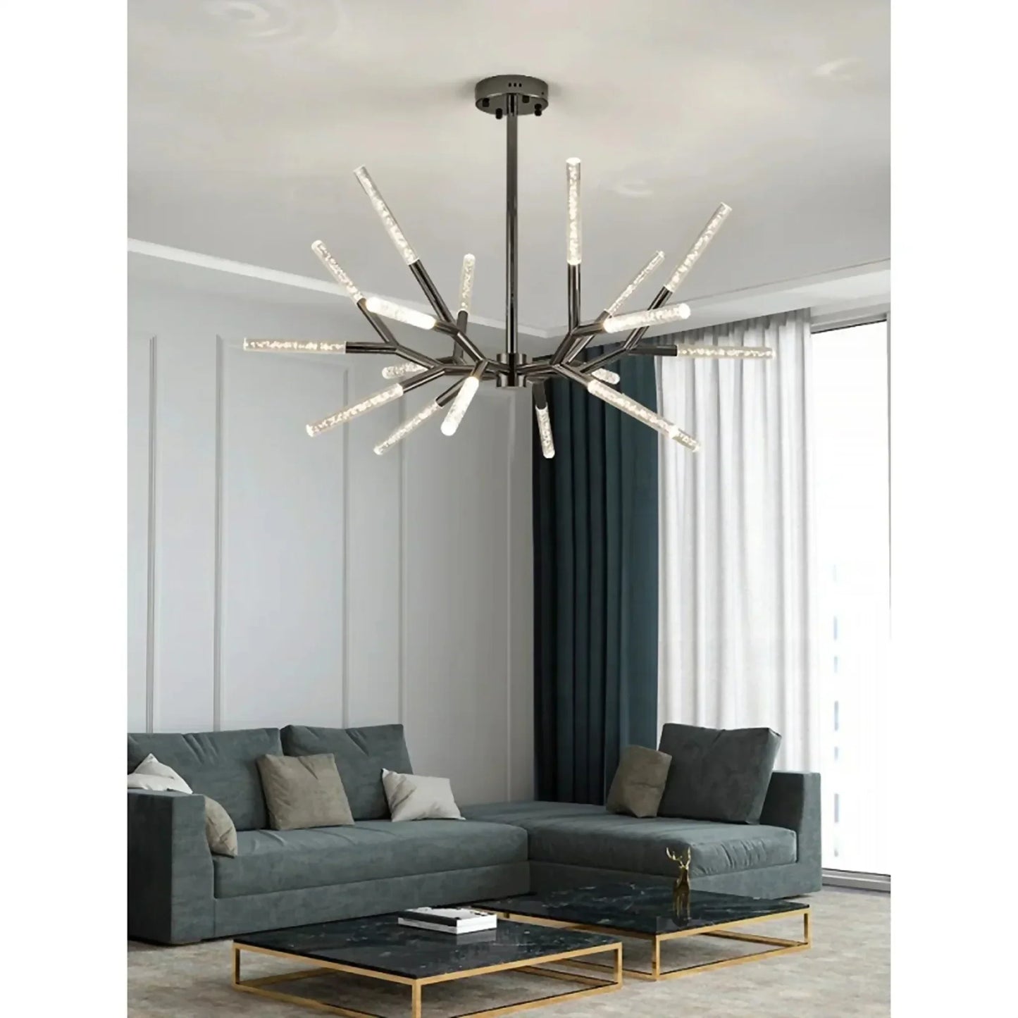 LumiTwigs - Modern Branch LED Crystal Chandelier