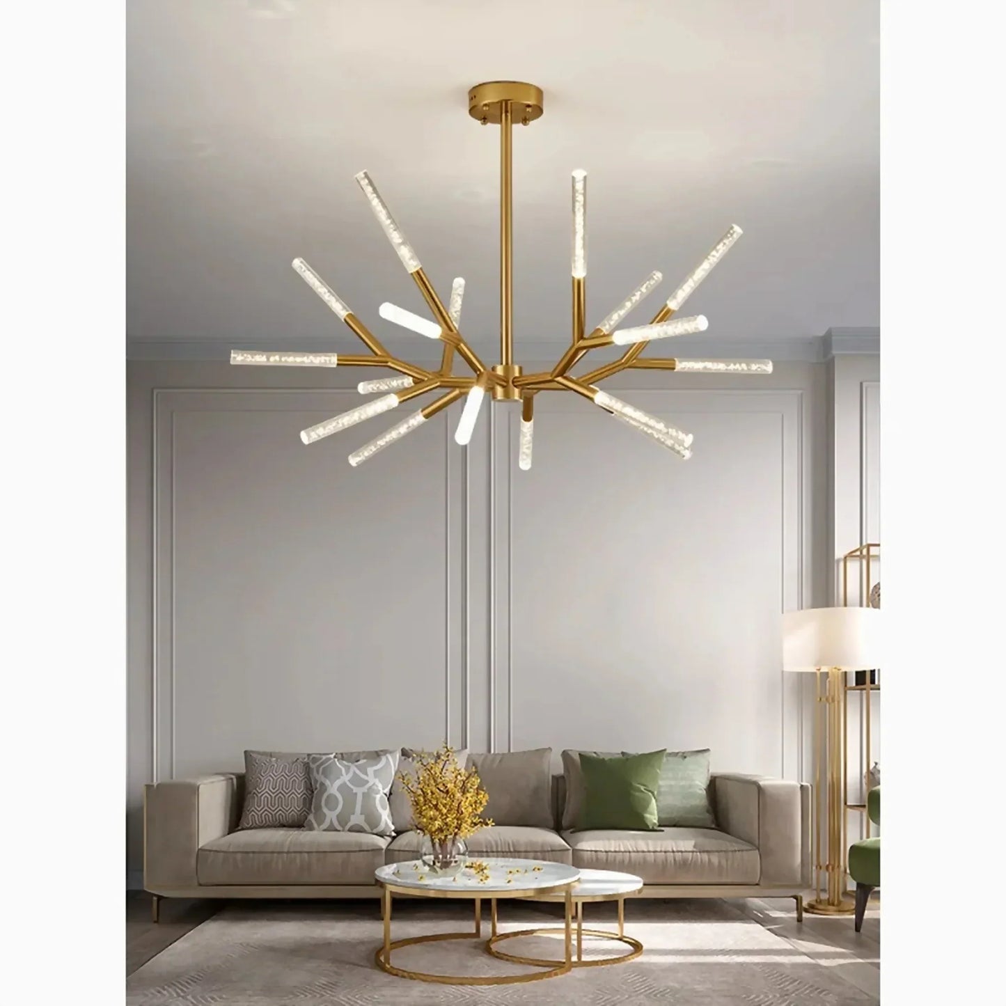 LumiTwigs - Modern Branch LED Crystal Chandelier