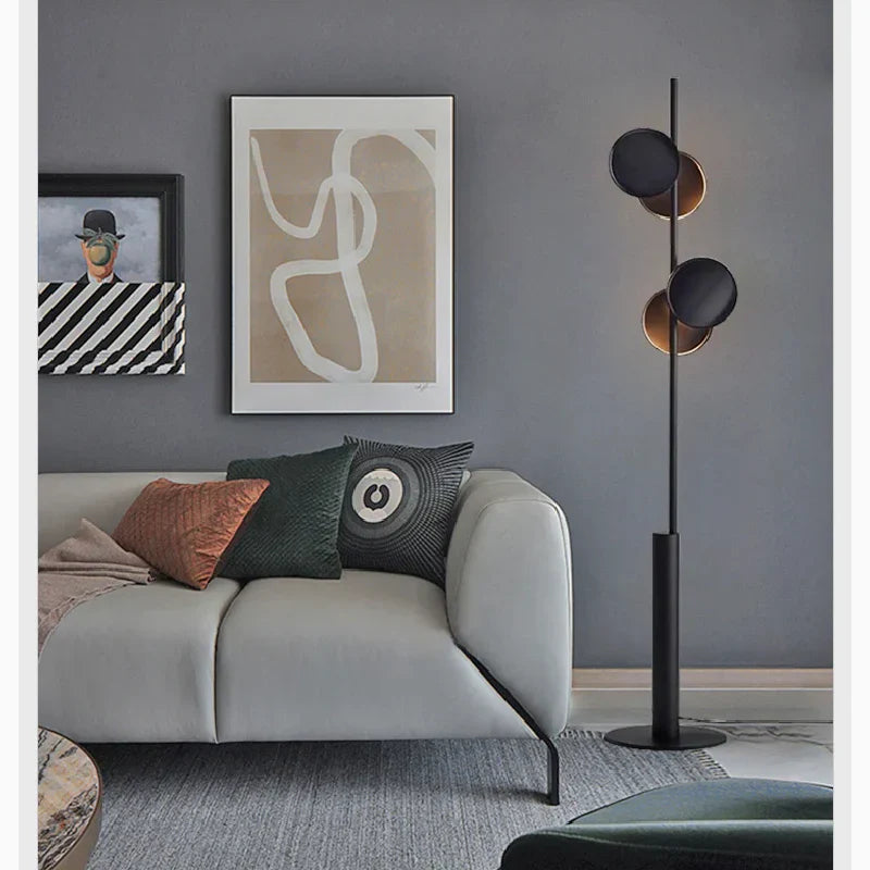 BaselGlow - Lampe sur pied d'art moderne