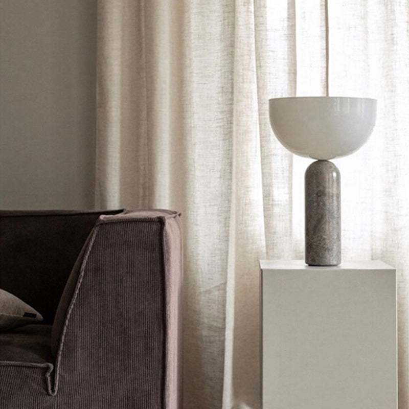 RajaStone - Lampe de table en marbre