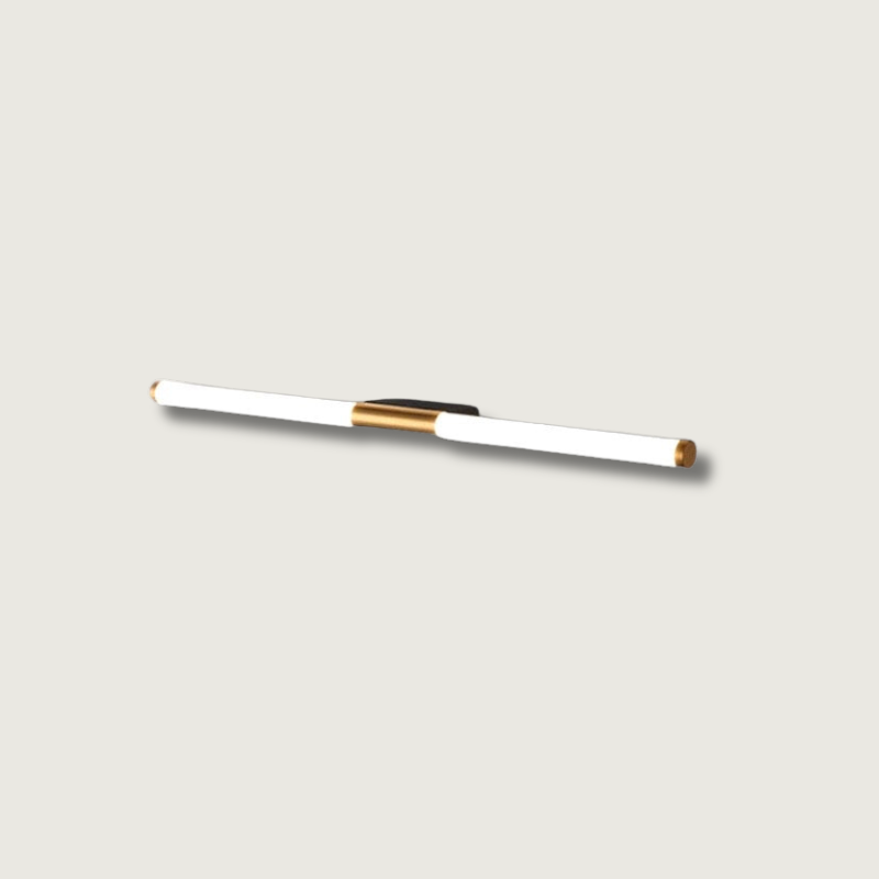 GleamBar - Minimalistisk væglampe i form af en guldbjælke
