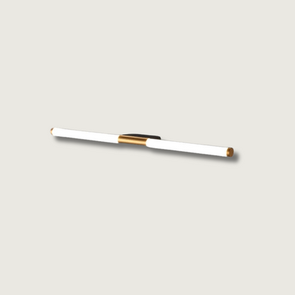 GleamBar - Minimalistisk væglampe i form af en guldbjælke