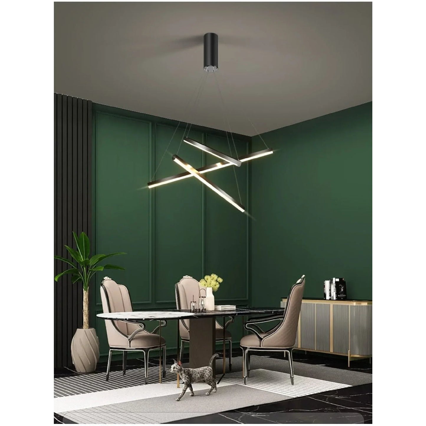 BellagioShine - Moderner LED-Kronleuchter