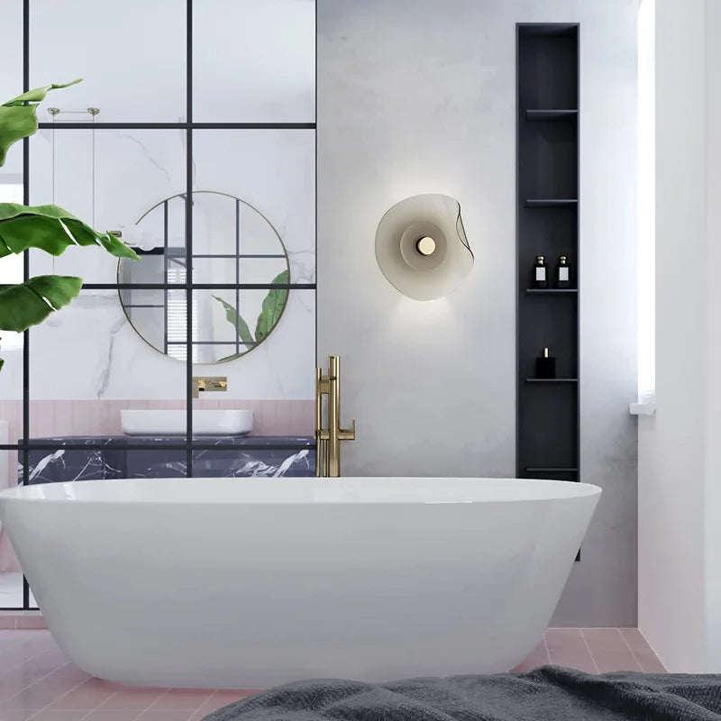 ModernGlow - Lampe murale en verre