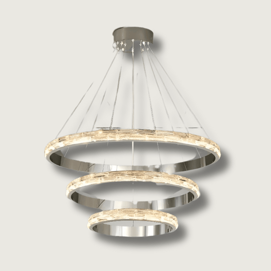 ShineWave - Moderne loftslampe i rustfrit stål