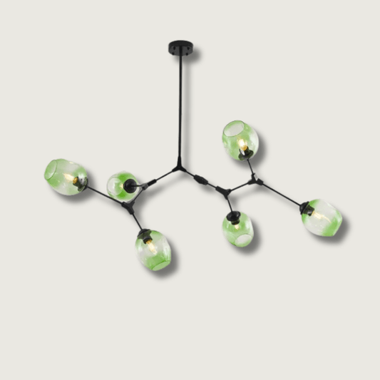BubbleGlow - Sputnik Glas Kronleuchter