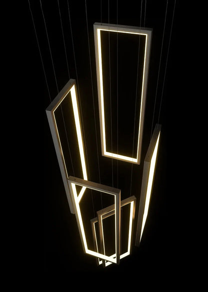 UltraLavagna - LED pendellys rektangel