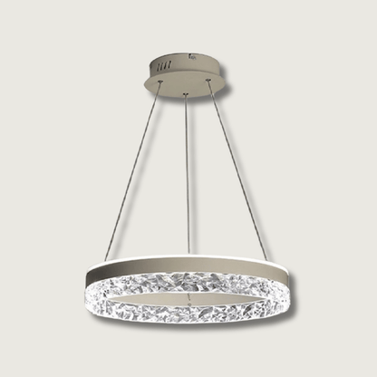 LumiRing - Crystal Ring-Shaped Chandelier