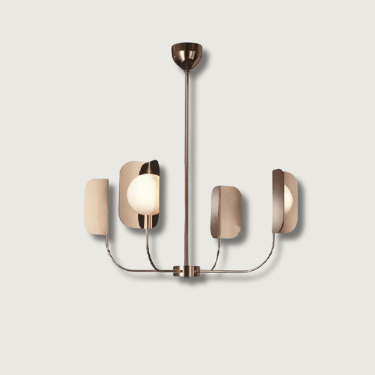 Glamora - Modern Rose Gold Ceiling Light